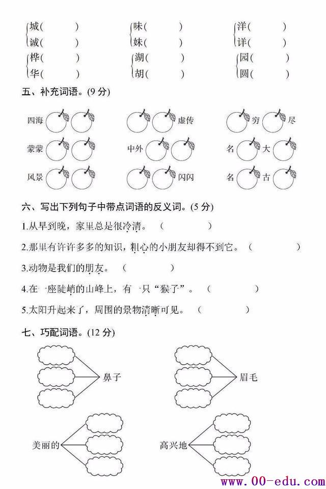 Сѧ1~6꼶<a href=http://www.00-edu.com/edu-info-529-0.html target=_blank class=infotextkey></a>Ծ͡һΣٲˣ