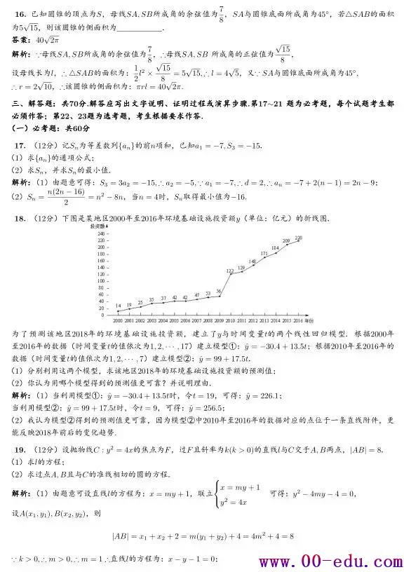 2018ȫʡ<a href=http://www.00-edu.com/edu-info-1077-0.html target=_blank class=infotextkey>߿</a>ѧ⼰ϼеˢɻ