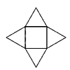 下列四个图中,是三棱锥的表面展开图的是