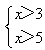 ˵ȷǣAʽx3x5Ľ⼯5x3Bx-2x-3Ľ⼯-3x-2Cx2x2Ľ⼯x=2Dx-3x-3Ľ⼯x3-ѧ